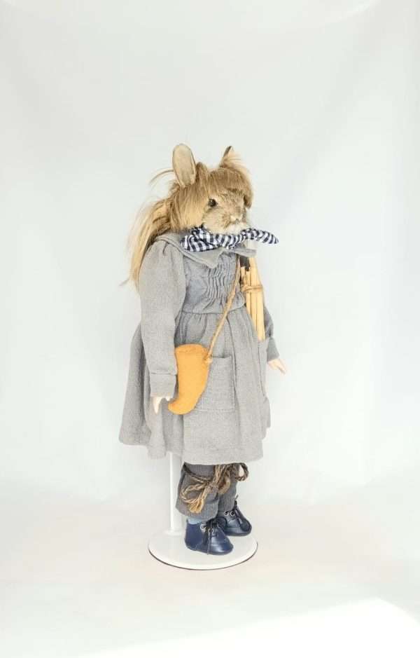 Taxidermy Rabbit In A Dress. Log no 167. - Image 4